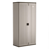 Suncast BMC8000 Storage Cabinet, 40.00 x 20.25 x 80.25, Silver Suncast