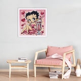 JAKI Diamond Art Painting Kits for Adults,5D DIY Cartoon Diamond Art for Adults,Full Drill Diamond Art Kits for Gift Home Wall Decor(14x14inch) JAKI