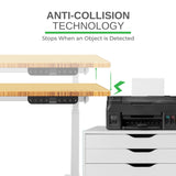 Uncaged Ergonomics Rise Up Standing Desk Legs – Dual Motor Standing Desk Frame with Memory Electric Standing Desk Frame Height Adjustable Table Legs for Sit Stand Desk Base Electronic Rising Desk Uncaged Ergonomics