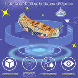 LEERYOUQU Kids Paper Airplane Kit, Creative Paper Airplane Book with 16 Classic Designs & 32 Planes Sheets, Origami Airplanes Kit for Kids Ages 8-12 +(New English Instructions) LEERYOUQU