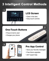 EASPEARL R8089 Pro 4D Massage Chair,SL-Track Zero Gravity Massage with Heat,OTA System,Electric Footrest,Airbags,Bluetooth,APP Control,Shiatsu Massage Chairs Full Body and Recliner with Stretch EASPEARL