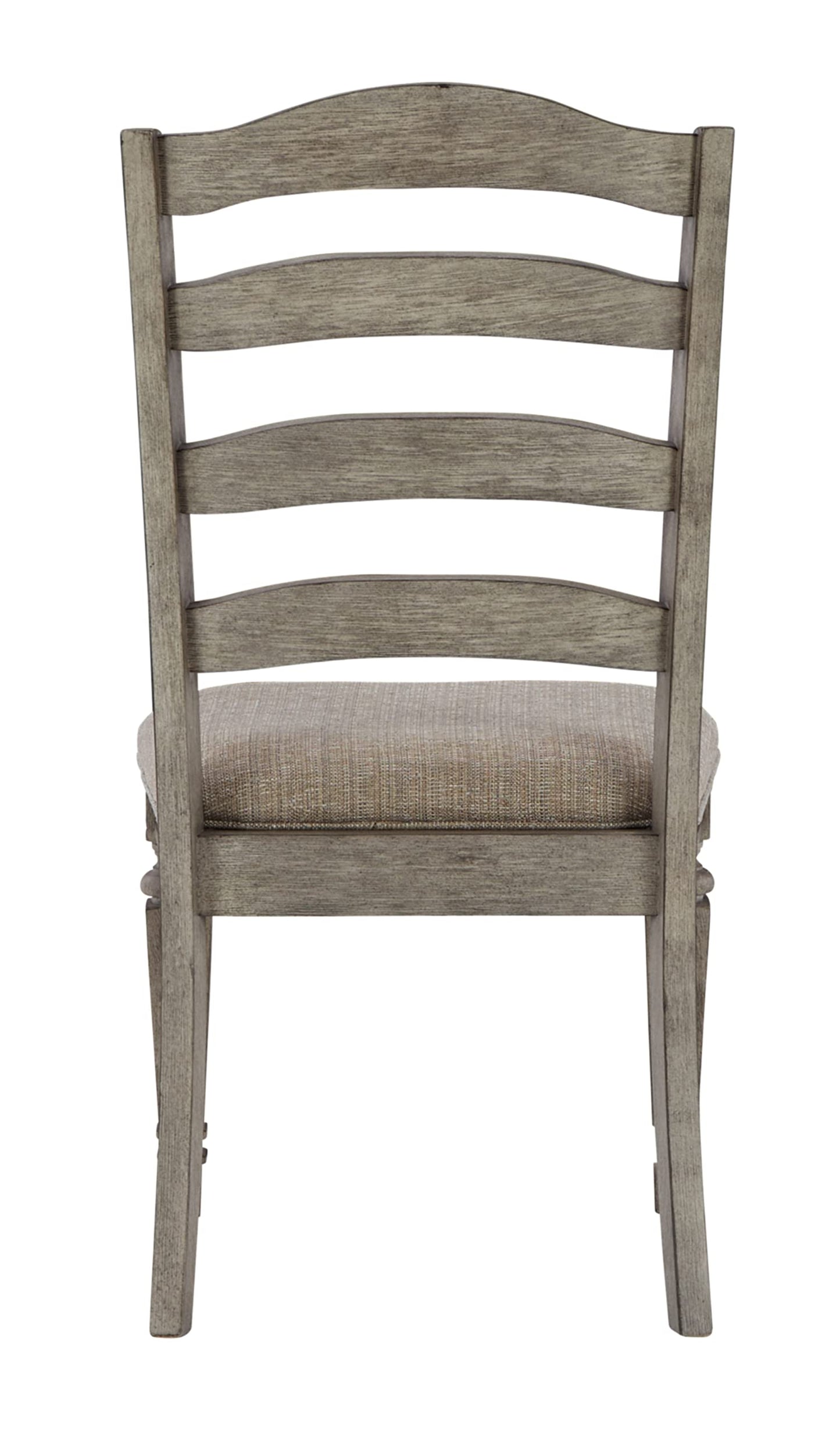 Signature Design by Ashley Lodenbay Classic Farmhouse Weathered Dining Chair, Set of 2, Antique Gray