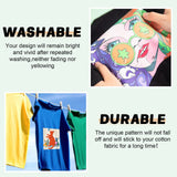 HTVRONT Sublimation HTV for Dark Fabric/Light Fabric - 5 Pack Matte Sublimation Vinyl - Sublimation Blanks for Sublimation Shirts/Pillow/Bag/Hat HTVRONT