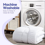 ABENE Twin Size Mattress Topper for Back Pain Relief, Extra Thick Mattress Pad Pillowtop, Soft Plush Mattress Cover Bed Topper with Deep Pocket, Overfilled Down Alternative Filling, White ABENE