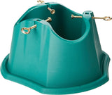 Rocky Mountain Goods Live Christmas Tree Stand for up to 5 Foot Real Tree - Heavy Duty Plastic with 3 Secure Eye Bolts for Easy/Secure Install - Steel Center Spike for Straight Tree - Easy Water Rocky Mountain Goods