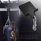 Punching Bag Hanger Heavy Duty Beam Mount for Heavy Bag 360° Rotation Ceiling Mount Bracket Wood Beam Hook with Spring Ideal for Boxing Muay Thai Aerial Yoga and Home Gym Training Yoiilifee