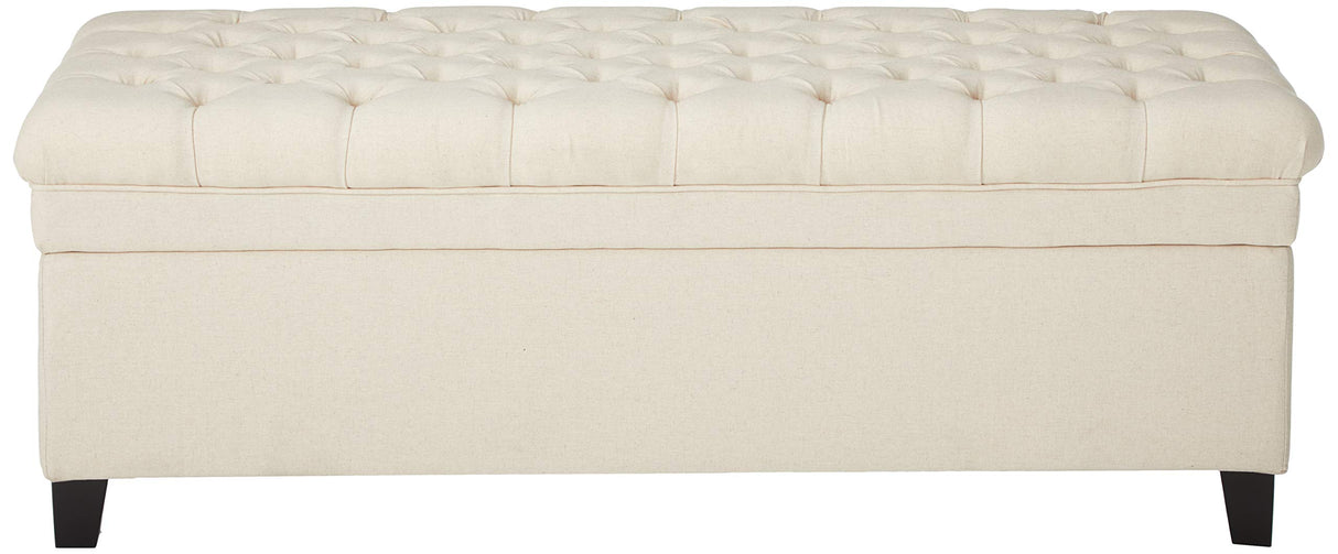 Christopher Knight Home Juliana Fabric Storage Ottoman, Beige Christopher Knight Home