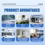 Tiny Homes for Sale Prefab,20ft & 40ft Portable Container Modular Foldable Customizable Tiny Houses to Live in for Adults with 1-4 Bedroom 1 Fully Functional Kitchen & Bathroom,Storm-Resistant Design Generic