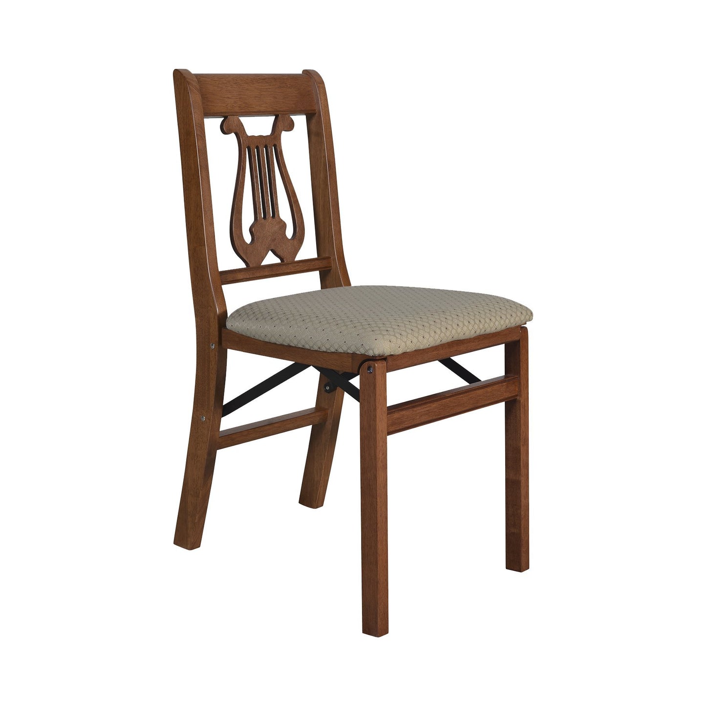 Stakmore Music Back Folding Chair Finish, Set of 2, Cherry