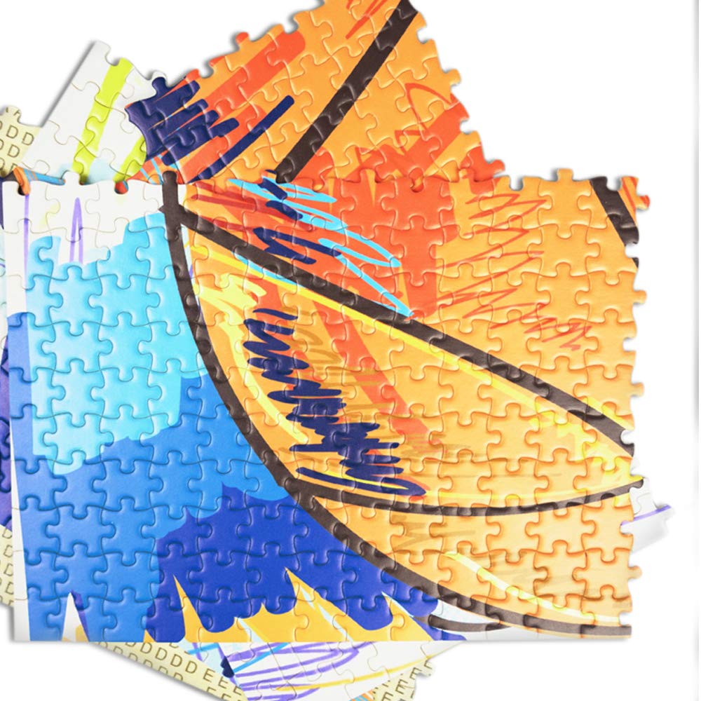 Usotob 1000 Piece Jigsaw Puzzles for Adults and Children, Sports Basketball Puzzles Thick, Sturdy Pieces - Perfect for Family Fun usotob
