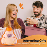 LET'S RESIN 4 Pcs Capybara Silicone Molds for Taba Squishy, Resin Casting, Effortless Demolding Molds for Stress Relief DIY Decompression Gift Home Decor LET'S RESIN