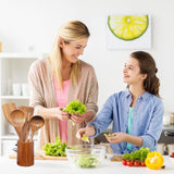 Wooden Spoons for Cooking,10 Pcs Natural Teak Wooden Kitchen Utensils Set Wooden Utensils for Cooking Wooden Cooking Utensils Wooden Spatulas for Cooking BOKALAKA