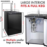 Kegco K309B-1 Keg Dispenser, Black Kegco