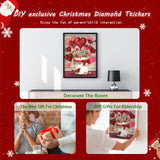 Diamond Painting Kits,5D Heart Diamond Art Kits for Beginner,DIY Diamond Art Kits Full Round Drill Diamond Dots Painting with Diamonds Gem Art Love Wall Decor 12X16inch LazyFold