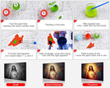 TUMOVO Painting by Number Kit for Adults, Divine Mercy Paint by Numbers, Jesus Adults' Paint-by-Number Kits, Christianity Adult Paints by Number Kits, 16X20 Inch Frameless Paints by Numbers TUMOVO