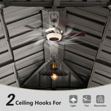 Domi 10x12FT Hardtop Gazebo, Aluminum Outdoor Gazebo with Galvanized Steel Double Roof Canopy, Drainage Gutters, Curtain and Netting, Metal Gazebo Pavilion for Party, Wedding, Dining domi outdoor living