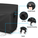 Kingling Patio Furniture Covers for 3 Piece Patio Chairs Set, Outdoor Furniture Cover Waterproof Wicker Chairs Cover - 75"L X32"W X31"H Kingling