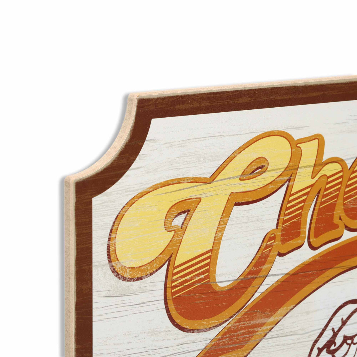 Cheers Where Everybody Knows Your Name Wood Wall Decor - Fun Cheers Sign for Home Decorating Open Road Brands