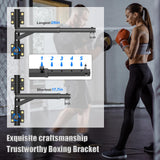 Heavy Bag Hanger - Wall Mount Punching Bag Hanger, Adjustable Heavy-Duty Boxing Bag Wall Bracket, Punching Bag Mount Stand for Home or Gym, for Kickboxing Bag, Muay Thai Bag,Etc (Supports up to 800Ib) BaiYuan