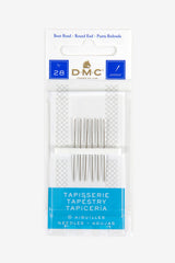 DMC 1767-28 Tapestry Hand Needles, 5-Pack, Size 28 DMC