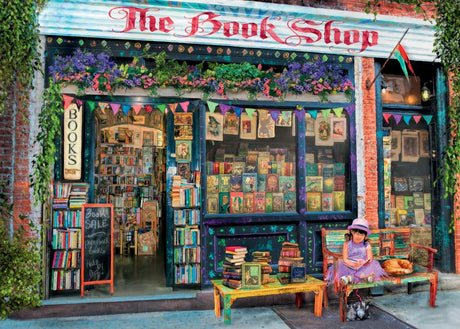 Ravensburger The Bookshop 1000 Piece Jigsaw Puzzle for Adults - 12000670 - Handcrafted Tooling, Made in Germany, Every Piece Fits Together Perfectly Ravensburger