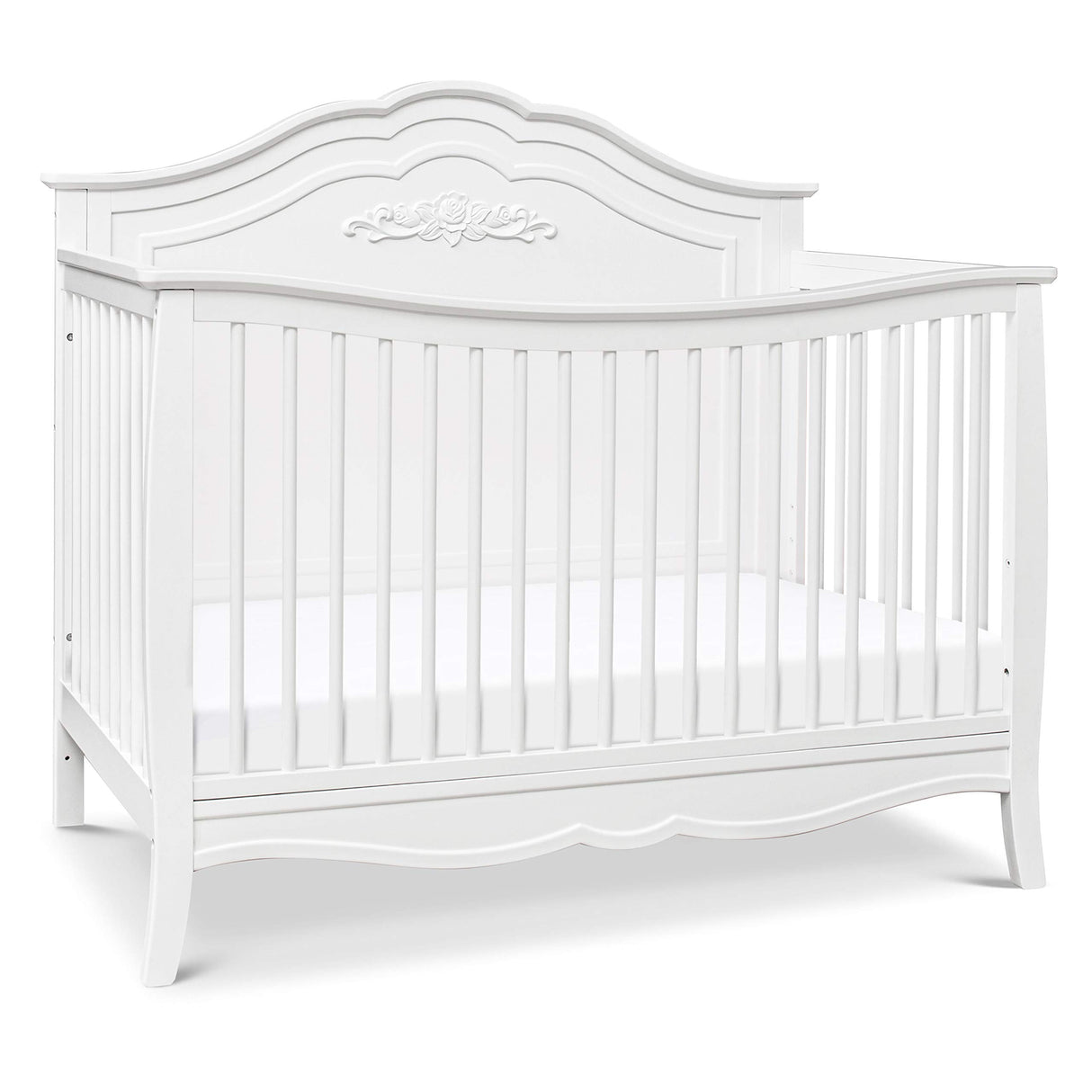 DaVinci Fiona 4-in-1 Convertible Crib in White, Greenguard Gold Certified DaVinci