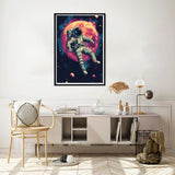 Yomiie 5D Diamond Art Kits for Adults, Astronaut Diamond Painting Art Moon DIY Full Round Drill Kits, Embroidery Rhinestone Diamond Crystal Craft Canvas Home Wall Decor 12x16 inch Yomiie