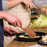 Wooden Spatula for Cooking 12.8 Inches Flat Wooden Spatula for Non Stick Cookware Long Handle Flat Frying Spatula Natural Wooden Cooking Utensils Kitchen Spatulas, 2PCS Mozeat Lens