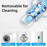 Vixino Vacuum Sealer, vacuum sealer for food, handheld vacuum sealer, compact vacuum sealer(Vacuum Sealers+ 30 reusable vacuum seal bags) Vixino