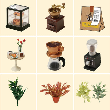 Rolife Coffee Shop Miniature Dollhouse Kit with LED Lights - DIY Crafts for Adults, Birthday Gifts and Hobbies Rolife