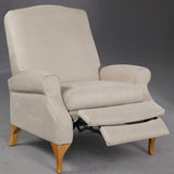 BrylaneHome 350 Lbs. Weight Capacity Faux Suede Recliner - Beige BrylaneHome