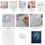 Hammerhead Shark Paint by Numbers Kits for Adults Beginners Canvas Painting for Home Wall Decor 50x40cm Generic