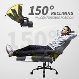 Gaming Chair for Adults, Big and Tall Gamer Chairs with Footrest and Lumbar Support, Height Adjustable Reclining Heavy Duty Computer Chair for Gaming Room, Living Room and Office SITMOD