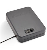 SnapSafe Portable Combination Lock Box for Guns and Valuables - Includes Lock Box (with 3-Digit Combination Lock) and Patented Security Cable - an Ideal Car Gun Safe - XL, 10 x 7 x 2 Inches SnapSafe