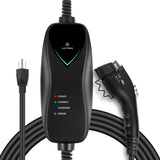 Lectron Level 1 EV Charger - ETL Certified, 110V, 15 Amp, 16 ft Extension Cord & J1772 Cable - Portable Electric Car Charger for J1772 EVs with NEMA 5-15 Plug Lectron