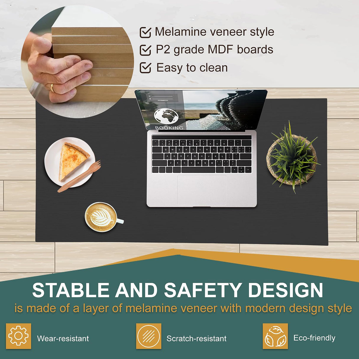 PayLessHere Coffee Table Lift Top Coffee Tables with Hidden Compartment and Storage Shelf Wooden Lift Tabletop Dining Table for Living Room Home (Black, 39" D x 28" W x 24" H) PayLessHere