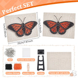 WEBEEDY DIY Butterfly String Art Kit for Beginner 3D Animal String Art Crafts Kit for Adults,Arts Crafts Kit with Instruction and All Supplies,Christmas Home Wall Decorations Unique Women Gift WEBEEDY