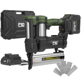 Prostormer Cordless Brushless Brad Nailer, 2 in 1 Nail Gun Staple Gun Kit with 4.5Ah Lithium-Ion Battery and Charger, 18 Gauge Stapler for Woodworking, Home Renovation, Upholstery, DIY Prostormer