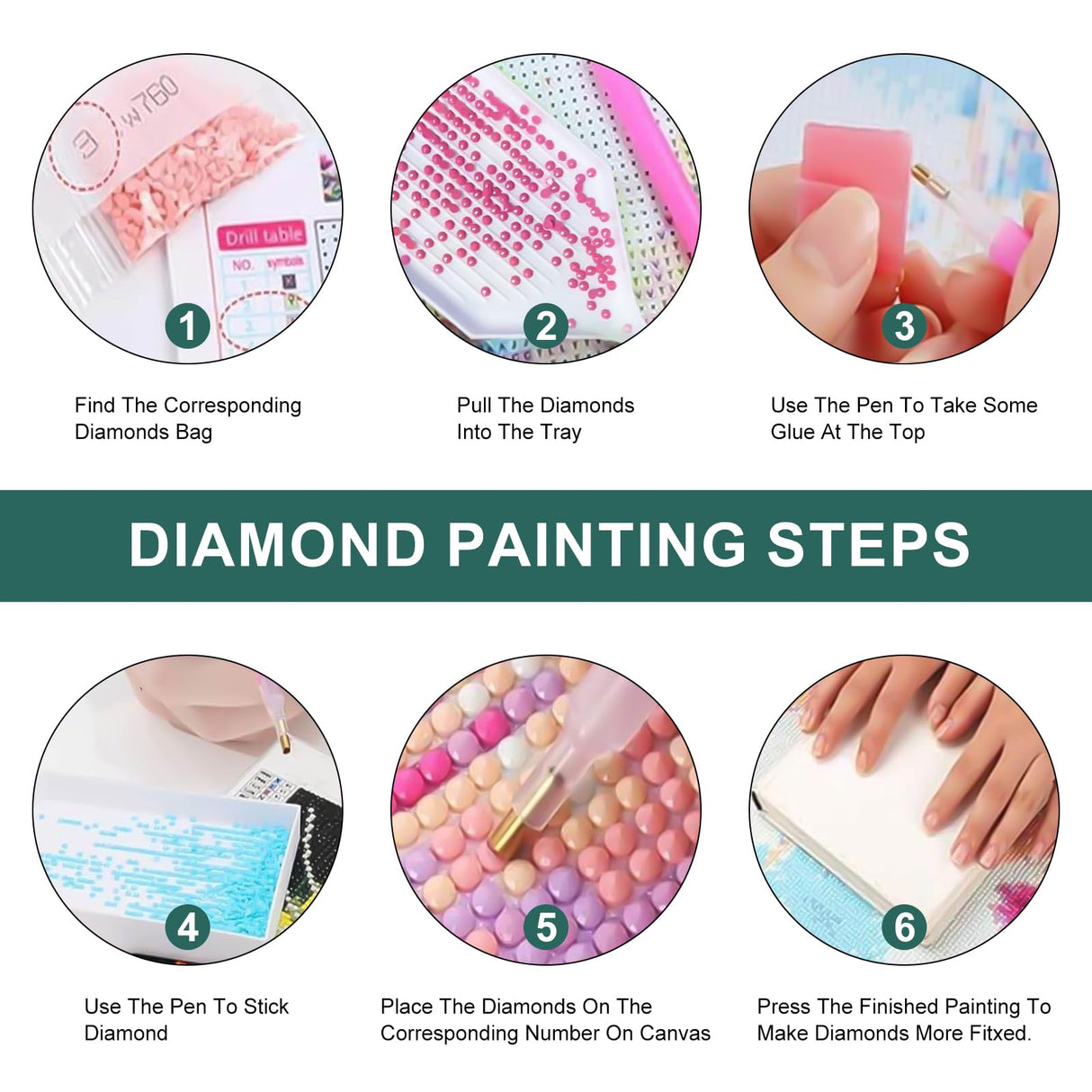Cat Diamond Art Kits for Adults Beginners, Dog Diamond Painting Kits for Adults, Full Drill Cat and Dog Gem Art Kit, DIY 5D Animal Diamond Dots for Adults for Gift Home Decor 12x16 inch PRASIO