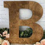 SSRUI Personalized Alternative Wedding Guest Book, First Letters of The Men/Women, Rustic Wedding Decor Guest Book Sign Fall Wedding Guest Book for SSRUI