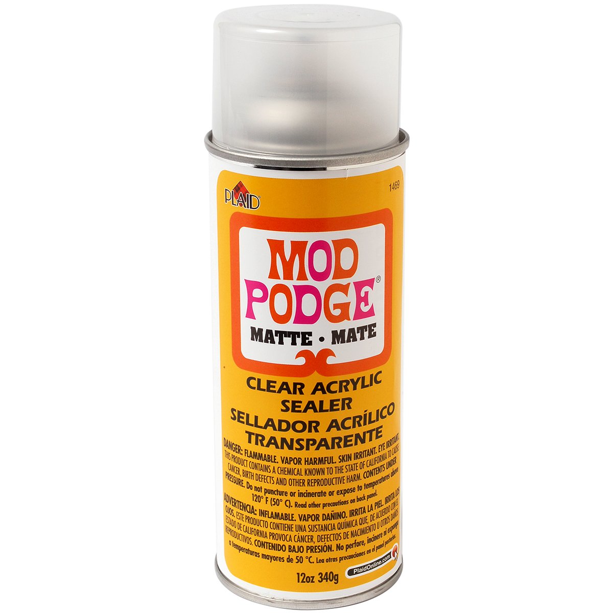Mod Podge - 1469 Clear Acrylic Sealer, 12 ounce, Matte Mod Podge