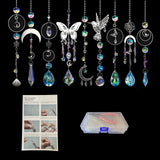 Denyskwin DIY Suncatchers Kit - 400pcs Crystal Suncatcher Set for Memorial Gifts, Home Decor & Handmade Crafts (Create Your Own Rainbow Window Art) Denyskwin