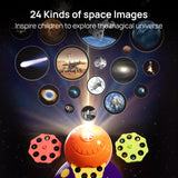 Science Can Solar System for Kids, Talking Astronomy Solar System Model Kit, Planetarium Projector with 8 Planets STEM Space Toys for 3 4 5+ Years Old Boys Girls Science Can