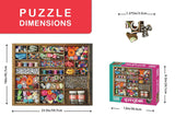 Springbok's 500 Piece Jigsaw Puzzle The Sewing Box, Multi Springbok