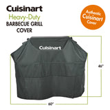 Cuisinart CGWM-040 Heavy-Duty 4-5 Burner Gas Grill Cover, 60 x 24 x 46 Cuisinart