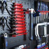 Prostormer Workbench, 47.25 inch Multipurpose Garage Worktable with Peg Board Hook Kit for Home, Garage, and DIY Projects Prostormer