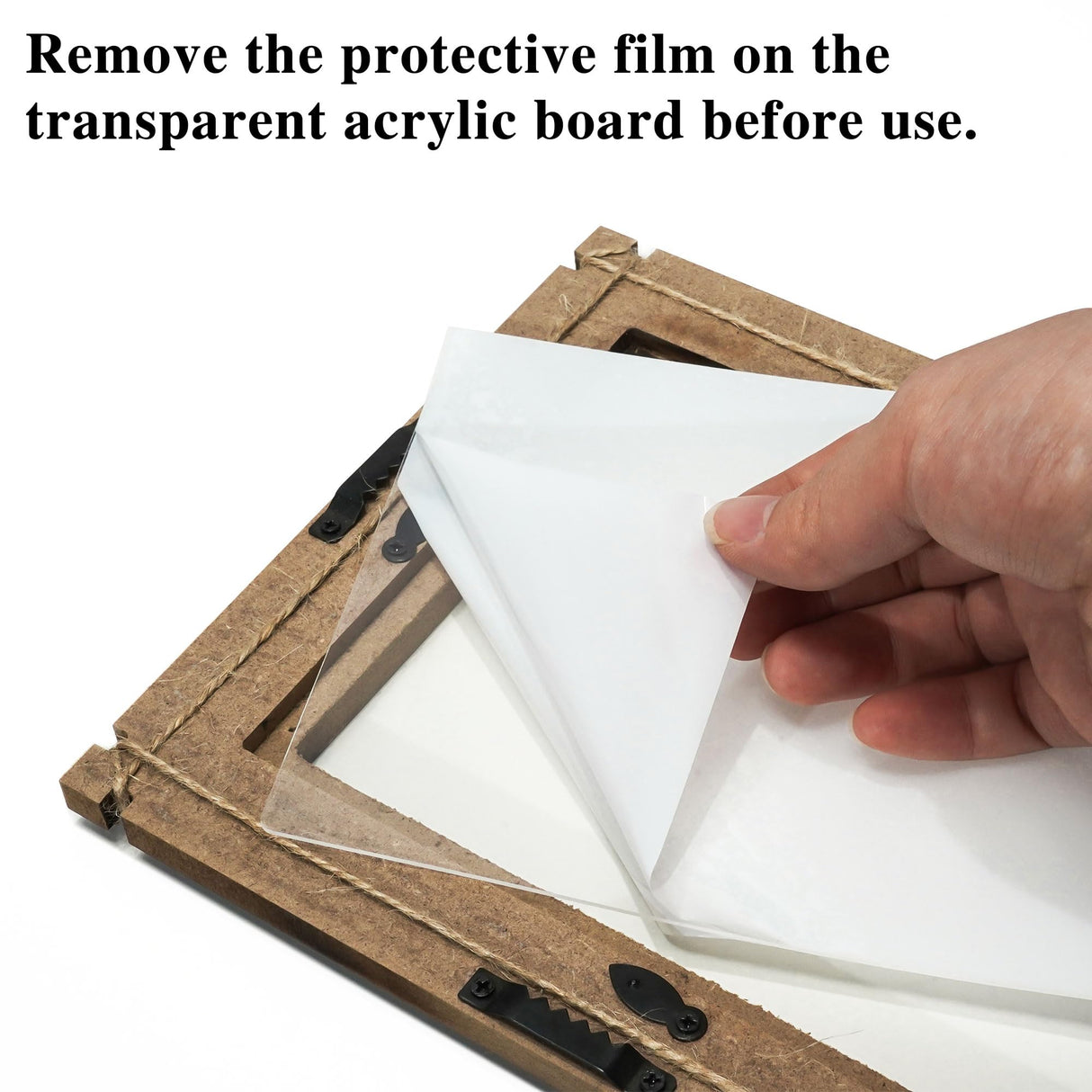 Hiwhy Rustic Picture Frames White 5x7 Photo Frame Wood Picture Frame for Wall Mount and Tabletop Display Farmhouse Decor Hiwhy