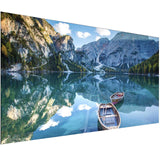 Diamond Painting Kits for Adults,Large Sunset Lake Boats Diamond Art Painting for Beginners, Diamond Round 5D Full Drill Paint with Diamonds Pictures Gem Art Painting Kits DIY Crafts Kits 28X16in OFRKE