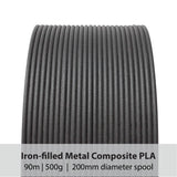 Protopasta Ferromagnetic Iron PLA 3D Printer Filament | ProtoPlant Metal-Filled PLA Plastic Printer Filament with 45% Iron | Patina Friendly Metal Composite Filament | 500g Metallic Spool Proto-Pasta