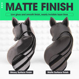 eSUN Matte PLA Refilament 1.75mm and Upgarded eSpool+ Set, Reusable and Removable Filament Spool Replacement with 3D Printer Refill Matte PLA,Dark Grey eSUN